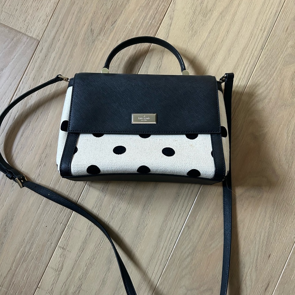 Kate Spade Black and White Polka Dot Women's Bag